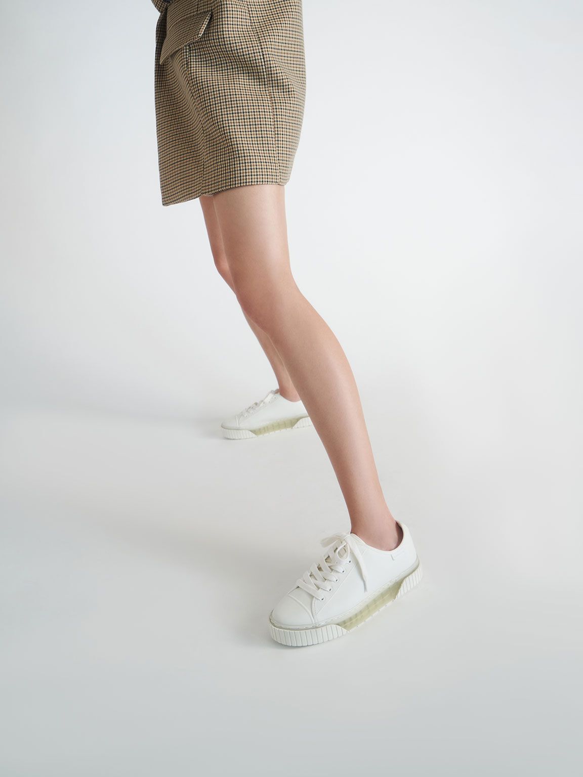 Organic Cotton Platform Sneakers