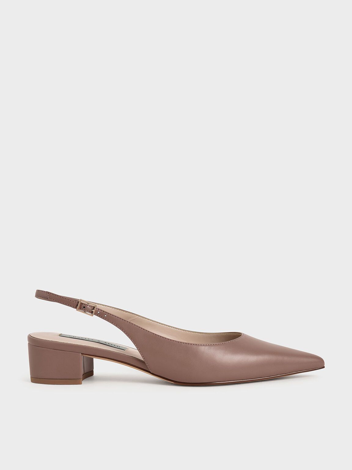 Pointed Toe Slingback Pumps